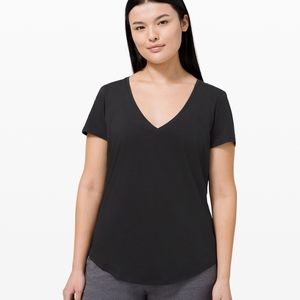 Lululemon Love Tee V Dark Grey